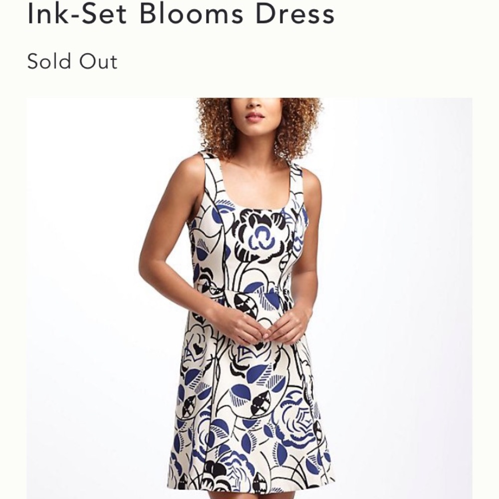 Anthropologie | Vanessa Virginia “Ink Set Blooms”
